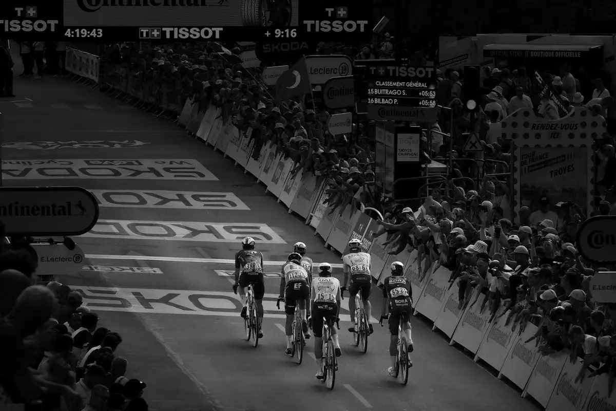 Arrivée du Tour de France 2024